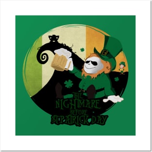 A Nightmare Before St Patrick's Day Posters and Art